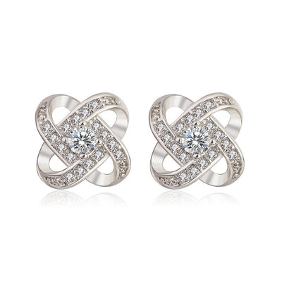 Pendientes Románticos en Plata – Estilo Campestre, Perfectos para Regalar