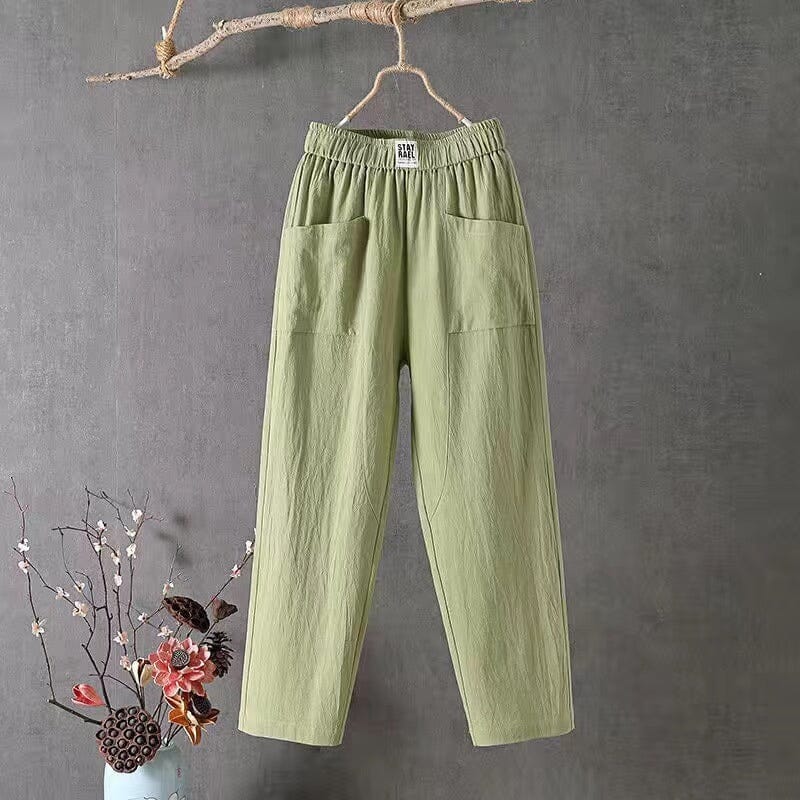 Pantalón Akani Refrescante de Algodón y Lino