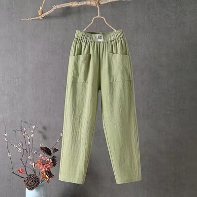 Pantalón Akani Refrescante de Algodón y Lino
