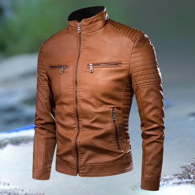 Vértice | Bernal Chaqueta de cuero vintage