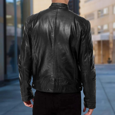 Vértice | Chaqueta de cuero premium