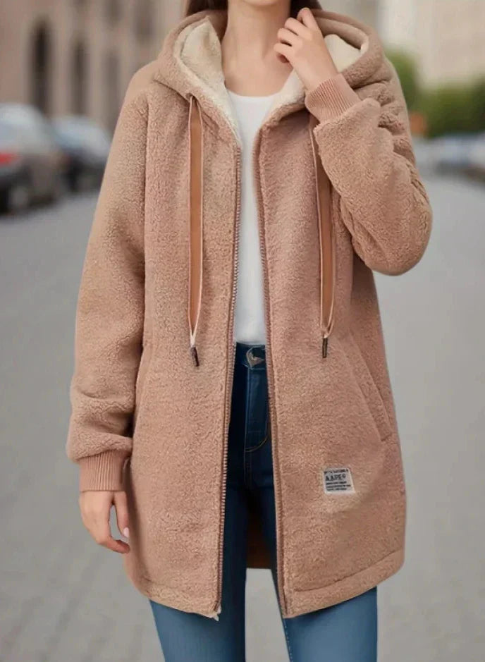 Allegra™ | Sudadera con capucha de suave forro polar