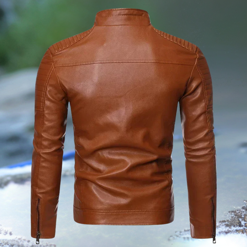 Vértice | Bernal Chaqueta de cuero vintage