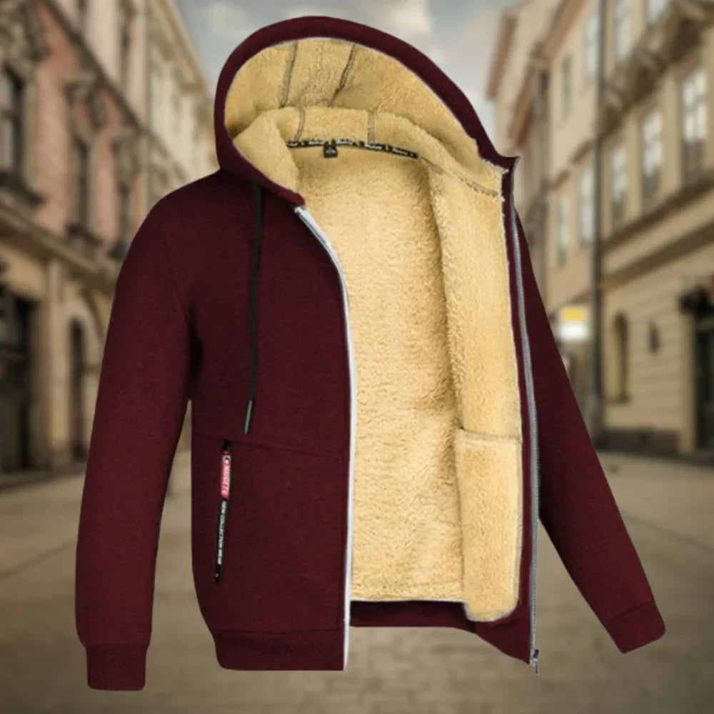 Fabiano™ | Sudadera con capucha de forro polar para hombre