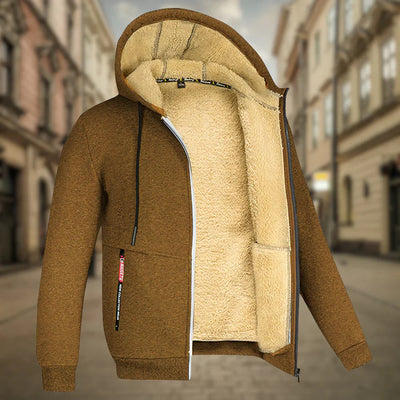 Fabiano™ | Sudadera con capucha de forro polar para hombre