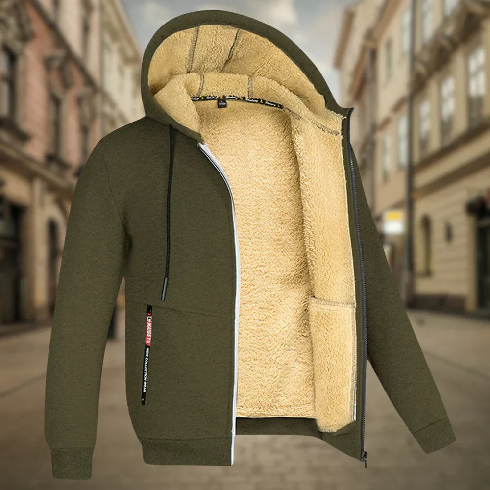 Fabiano™ | Sudadera con capucha de forro polar para hombre