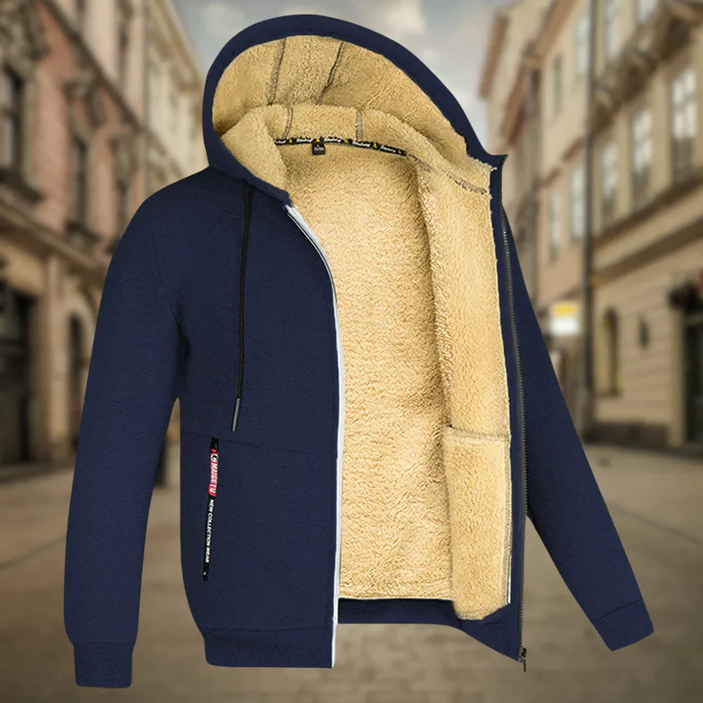 Fabiano™ | Sudadera con capucha de forro polar para hombre