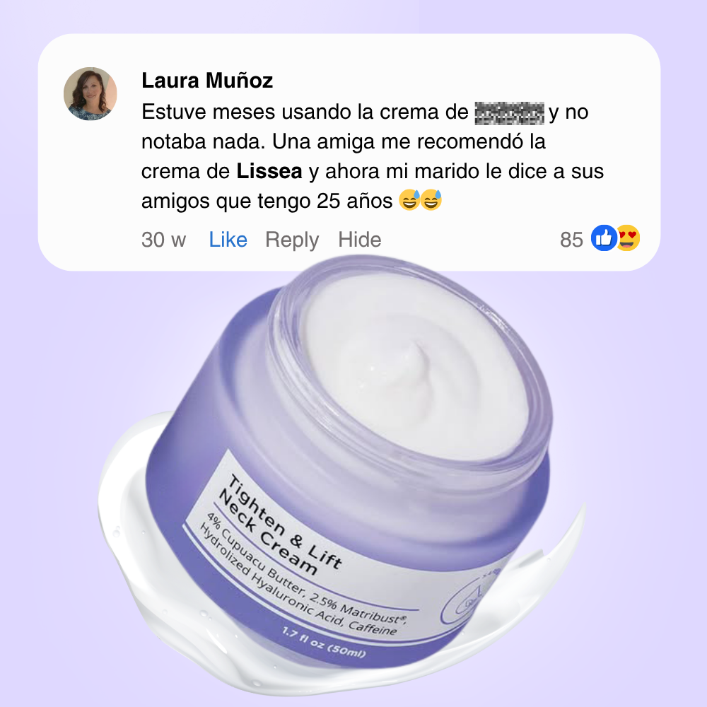 Crema Anti-Edad Cuello y Escote