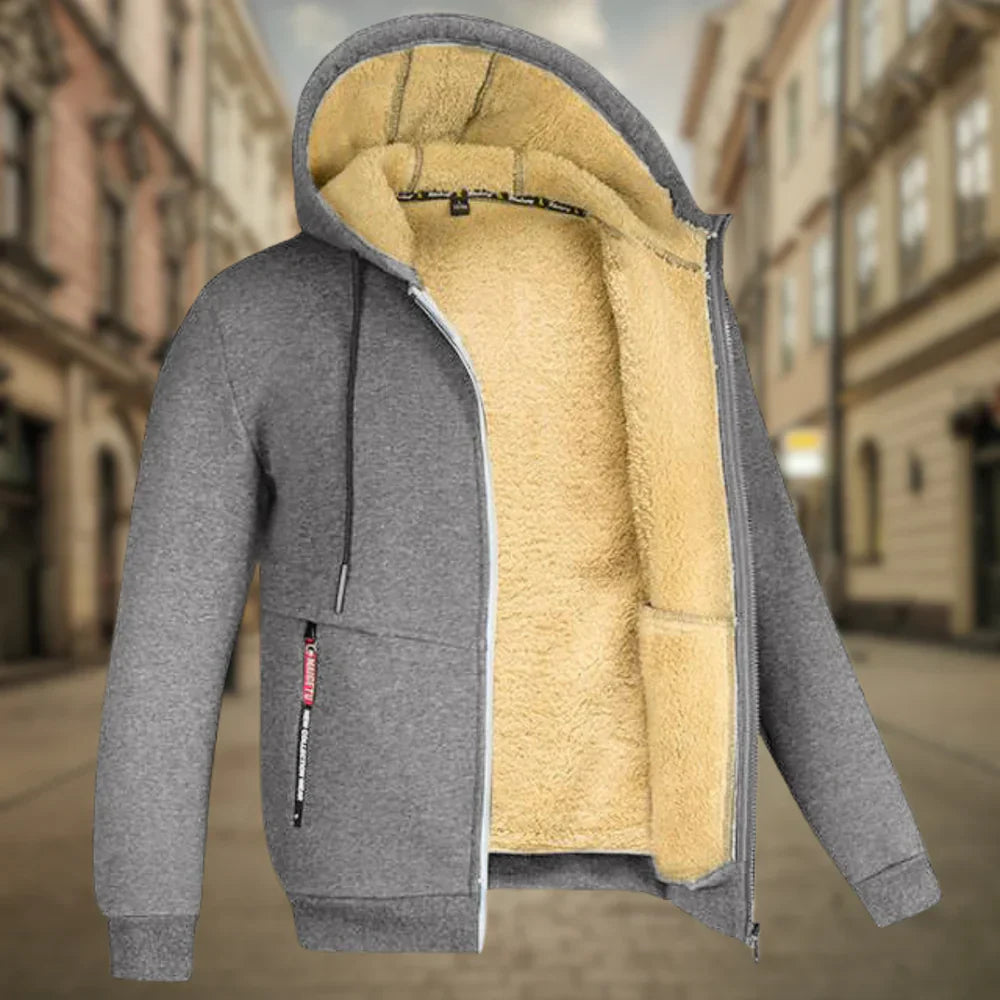 Fabiano™ | Sudadera con capucha de forro polar para hombre