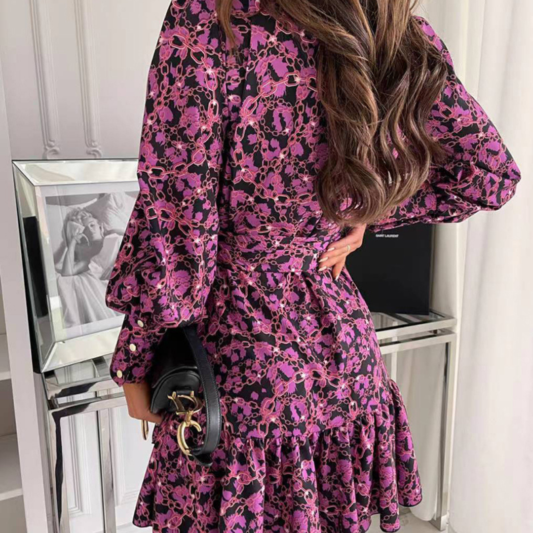 Vestido mini Lilas®️