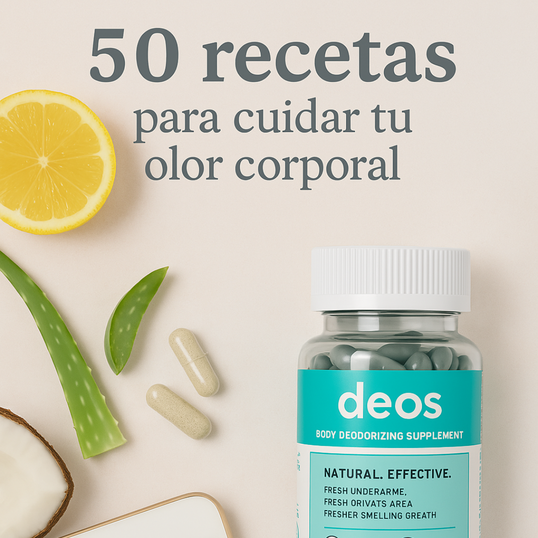 Guía "Cuidar tu olor corporal" (+50 recetas)"