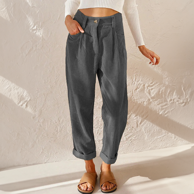 Pantalón Casual de Pana