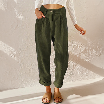 Pantalón Casual de Pana