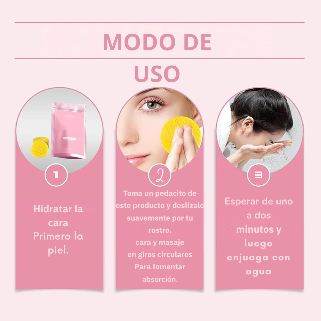 ALMOHADILLAS BLANQUEADORAS DE CURCUMA + ACIDO KOJICO - 50PZAS
