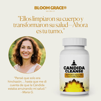 Candida Cleanse® – Cápsulas para aliviar hinchazón, antojos y fatiga