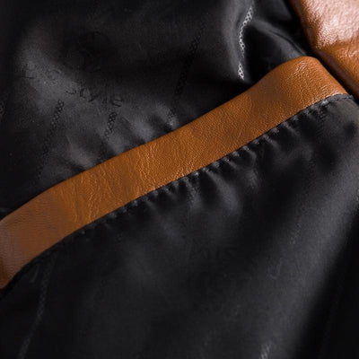 Blazer Aristo De Cuero Elegante & Estilizado