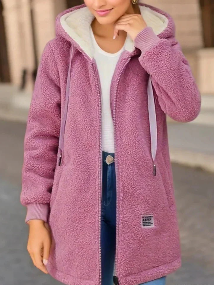 Allegra™ | Sudadera con capucha de suave forro polar