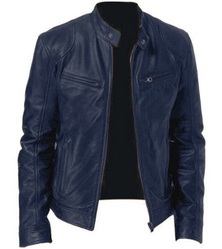 Vértice | Chaqueta de cuero premium
