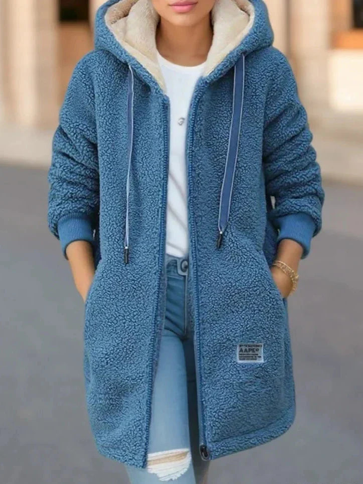 Allegra™ | Sudadera con capucha de suave forro polar