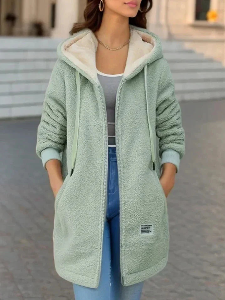Allegra™ | Sudadera con capucha de suave forro polar