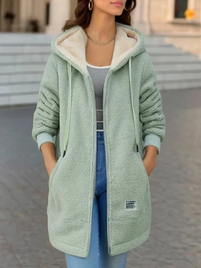 Allegra™ | Sudadera con capucha de suave forro polar