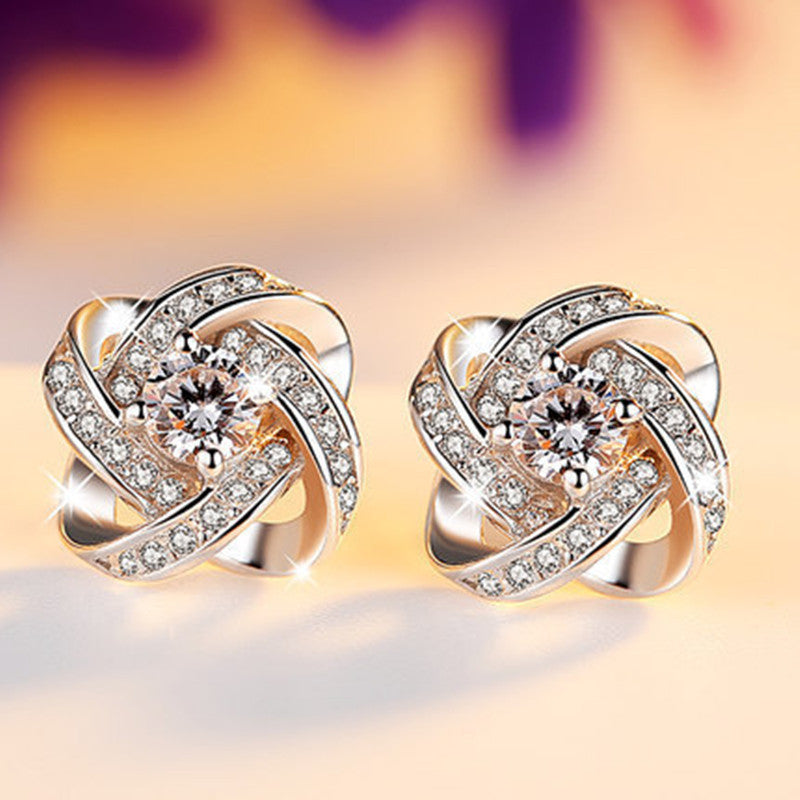 Pendientes Románticos en Plata – Estilo Campestre, Perfectos para Regalar