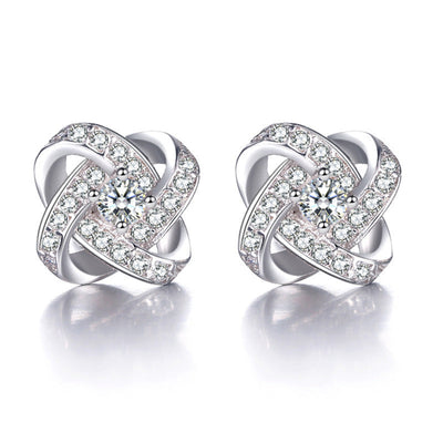 Pendientes Románticos en Plata – Estilo Campestre, Perfectos para Regalar