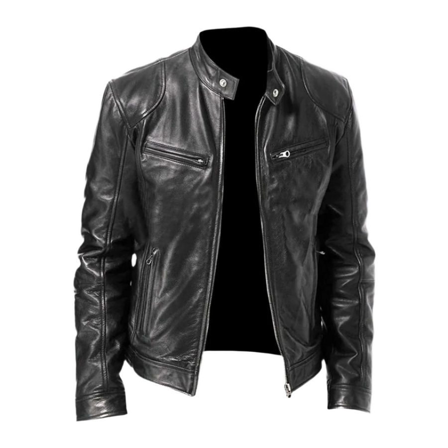 Vértice | Chaqueta de cuero premium