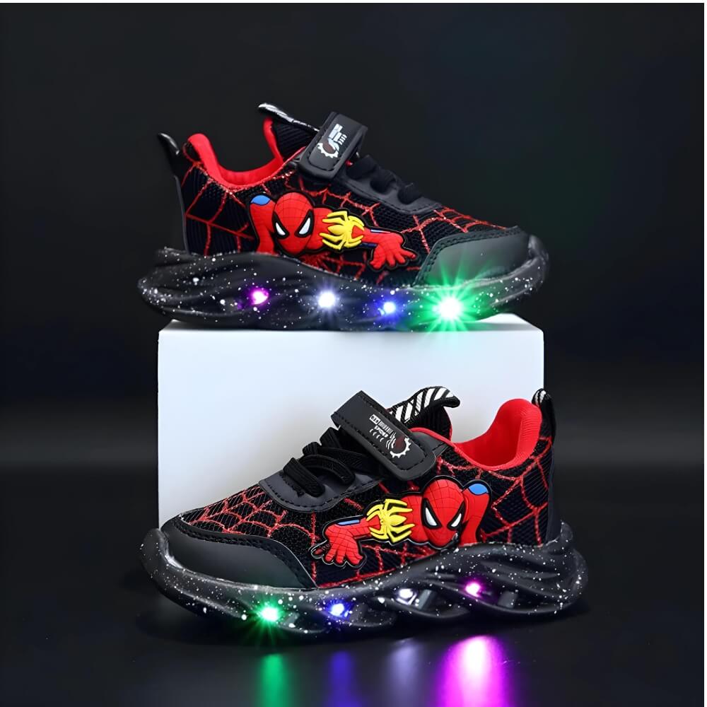 SpiderKicks™ | Zapatillas LED iluminadas para niños