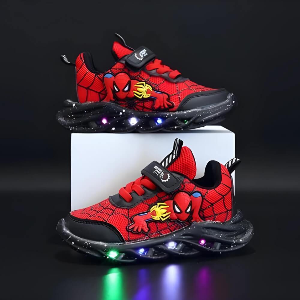 SpiderKicks™ | Zapatillas LED iluminadas para niños