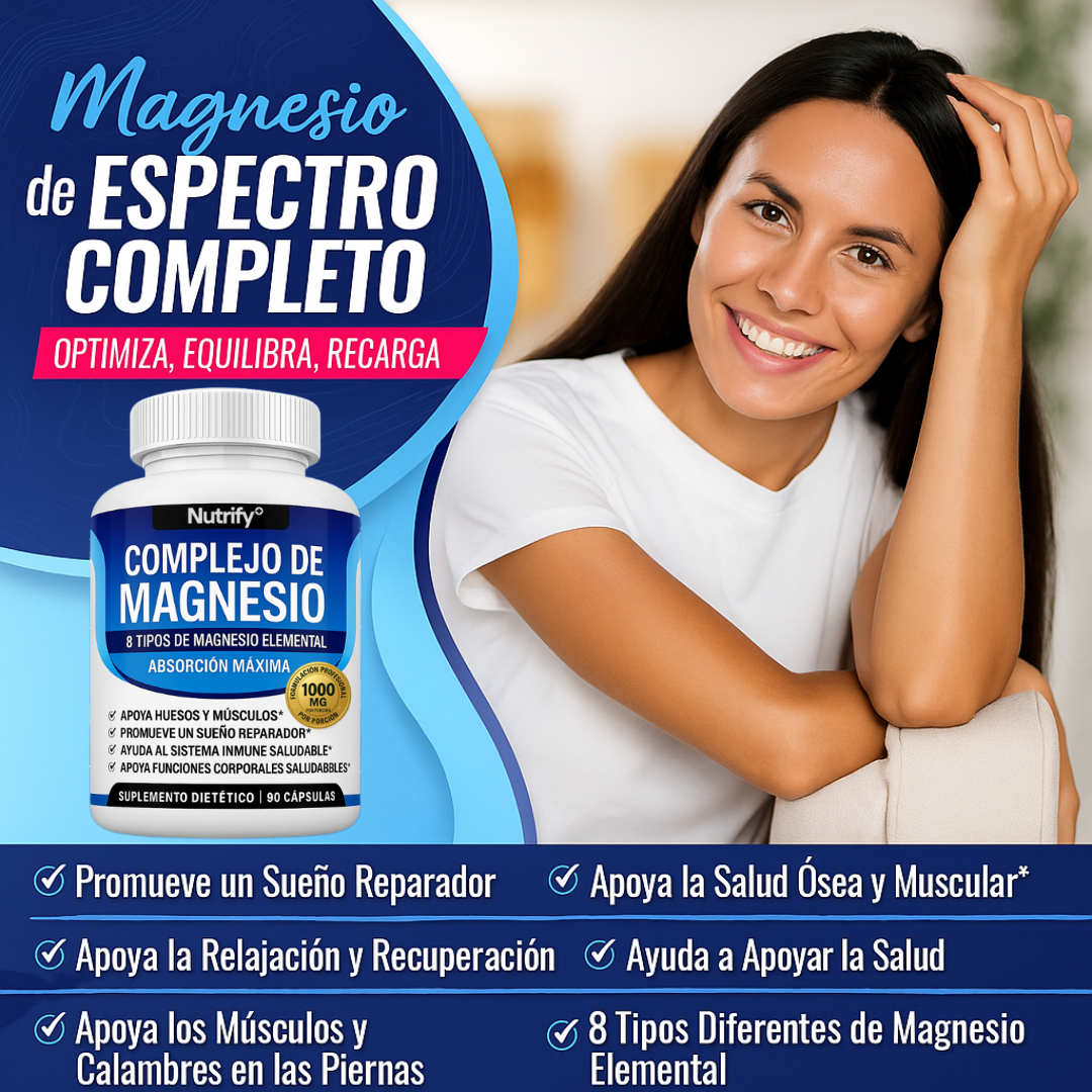 Suplemento de Complejo de magnesio