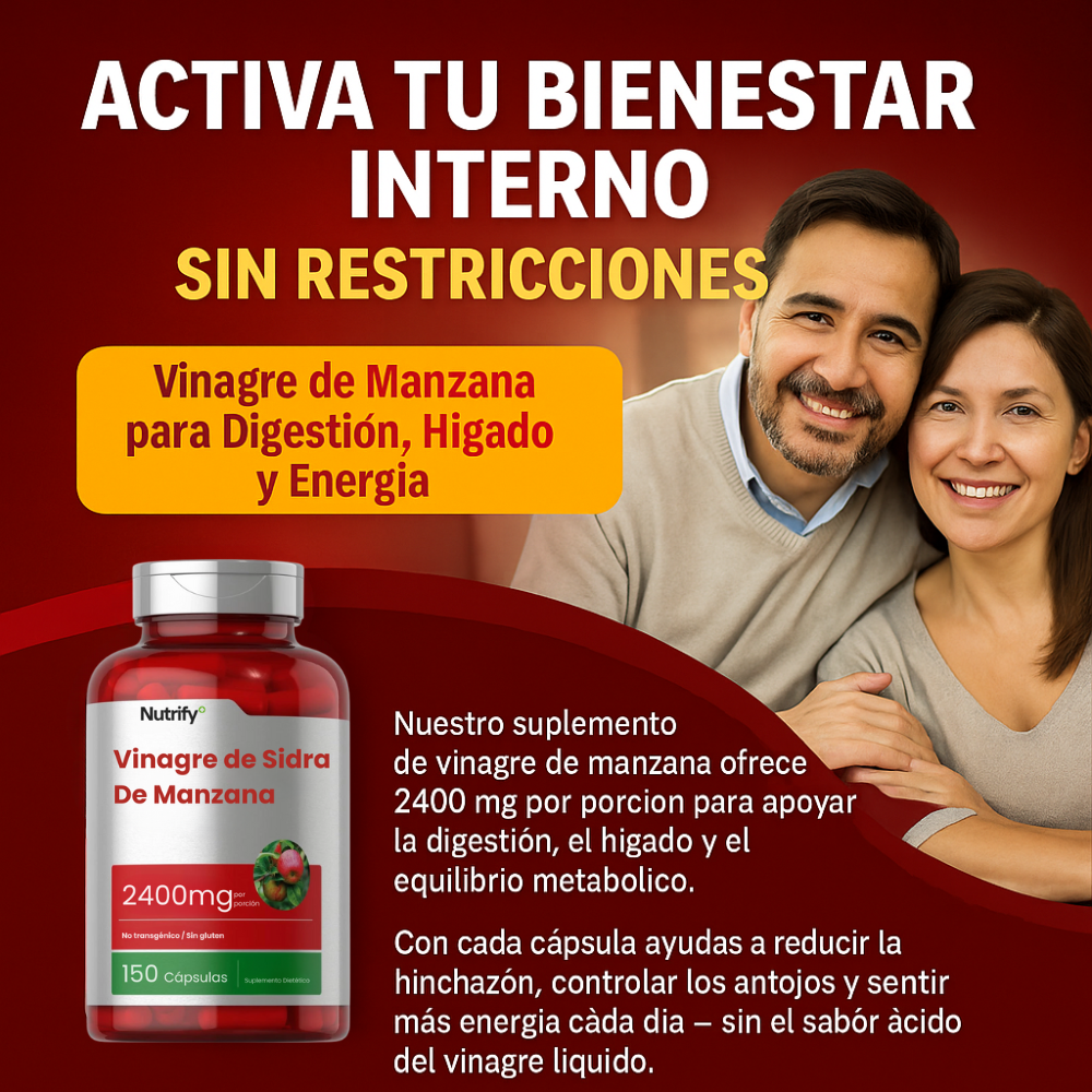 Vinagre de Sidra De Manzana