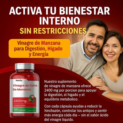 Vinagre de Sidra De Manzana