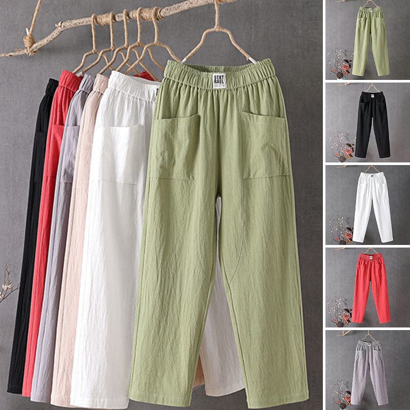 Pantalón Akani Refrescante de Algodón y Lino