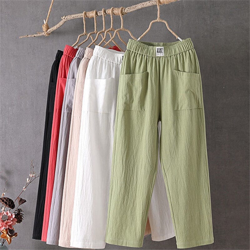 Pantalón Akani Refrescante de Algodón y Lino